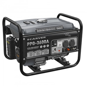 Бензиновый генератор Carver PPG-3600A 2.5кВт в аренду